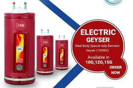 Electric water heater/ electric Gayser/ electric Italian Gayser/