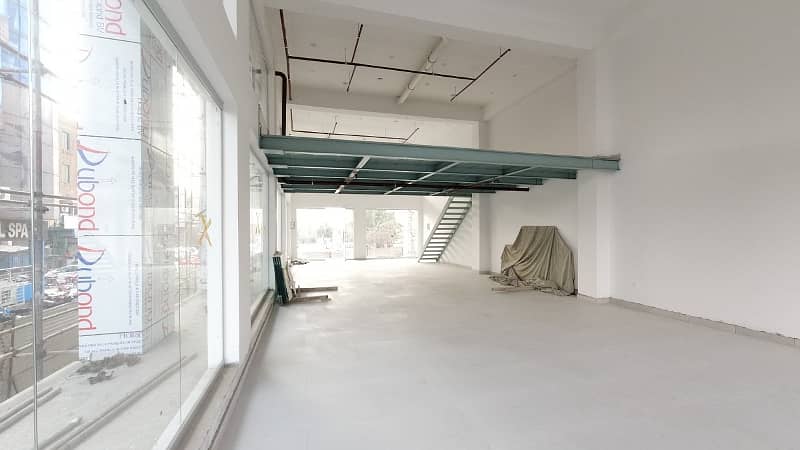 1000 Sq Ft Ground Plus Mezzanine Shop Available For Rent At Prime Location Of I-8 Markaz Islamabad 6