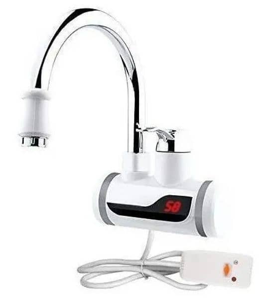 Electric Hot Water Heater Faucet Kitchen Instant Heat 2