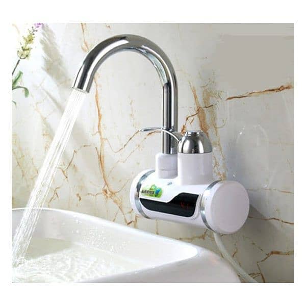 Electric Hot Water Heater Faucet Kitchen Instant Heat 3