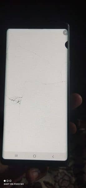 Galaxy Note 9 dual sim approved glass minor crack 1 minor dot 1