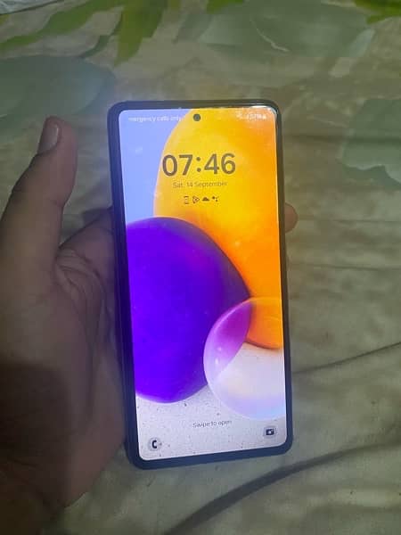 samsung a72 full ok 10 /10 condition 2