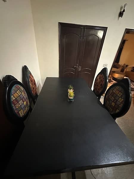 Dinning Table with 6 chairs (Customized) 3