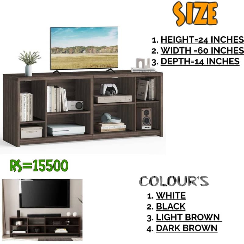 TV Console / TV console rack / Wooden Console / Cabinets 1