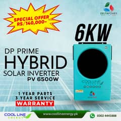 6kw Delta Power Hybrid Inverter PV6500 [ DP Prime ]