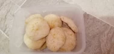 coconut biscut naankhatai and frozn food