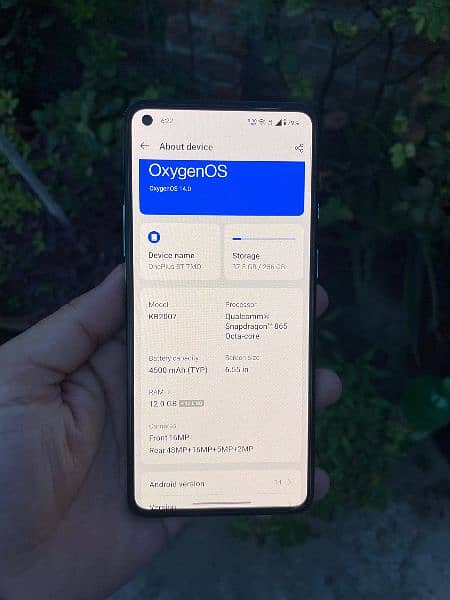 Oneplus 8t 5G (12+ 256) pta approved 7