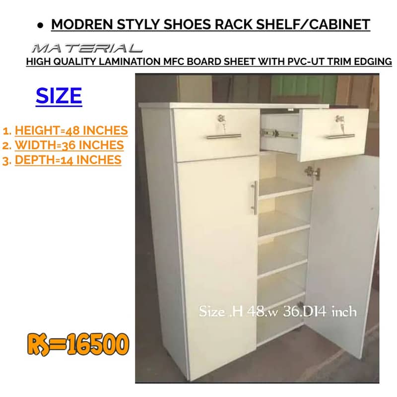 Shoe Rack / Wooden Shoe Rack / shoes racks / space saving shoes rack 4