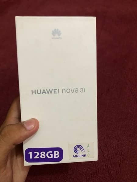 huawei nova 3i for sell 4/128 with Box pta approved urgent sell 7