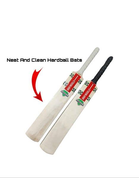 1 PC Hard ball cricket bat 1