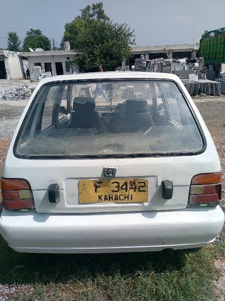 Suzuki Mehran VX 1991 good condition 4