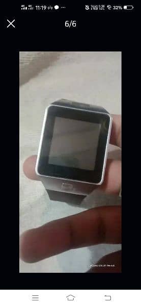 Dzo9 smart watch with Bluetooth call,sim call ,camera and memory card 0