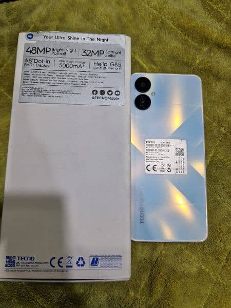 Tecno Camon 19 Neo 10by10 Condition 3