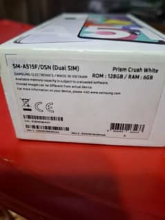 Samsung A51 6gb 128gb Official PTA Aproved