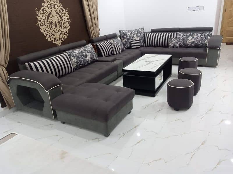 sofa U Shape-sofa set-living sofa-sofaset-sofa 10