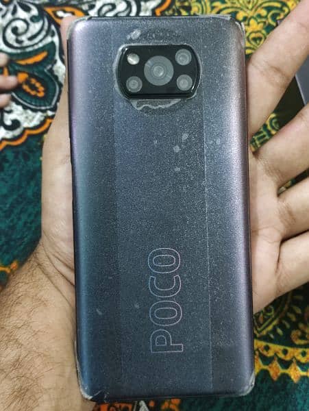 POCO X3 PRO 6+2 RAM 128 ROM WITH ORIGINAL CHARGER & BOX 2