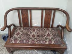 Sofa and 2 chairs original wood