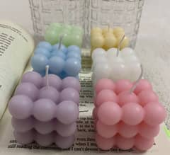 scented bubble candles