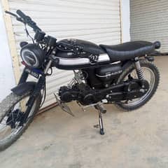 SuperStar Falcon 70cc 2015 Like Brand New Cafe Racer Bike