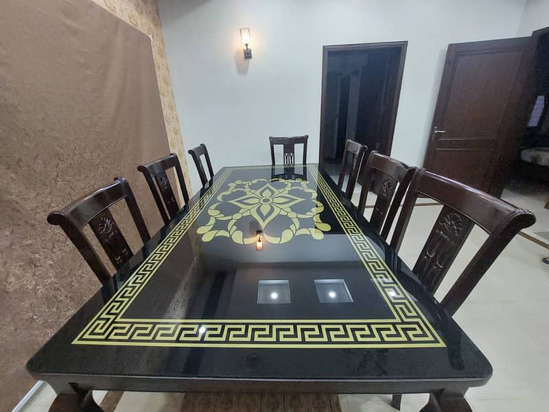 Dining Table / 8 Chair Dining Table / Versace Dining 0