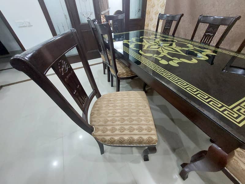 Dining Table / 8 Chair Dining Table / Versace Dining 2