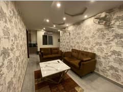 1 Bedroom VIP Full furnish flat per day available in Bahria town Lahore 0