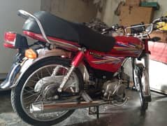 Union Star 70cc Bike for urgent sale neat and clean