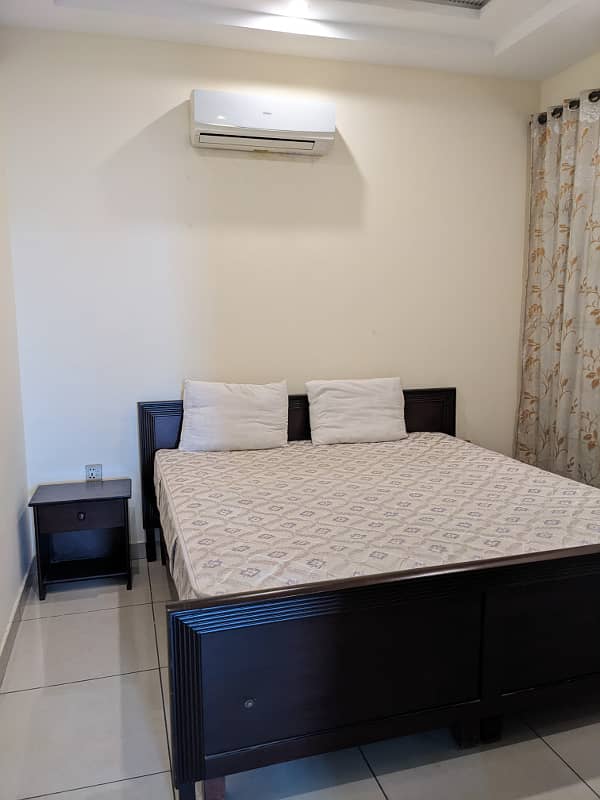 Single bed furnished flat available for rent Citi Housing Gujranwala 0