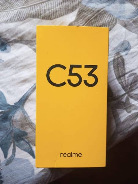 realme c53 new 6 gb ram 128 rom 3