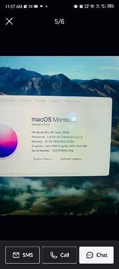 Apple Macbook Pro Core i9 2019 15.4 32gb Ram 512gb SSD