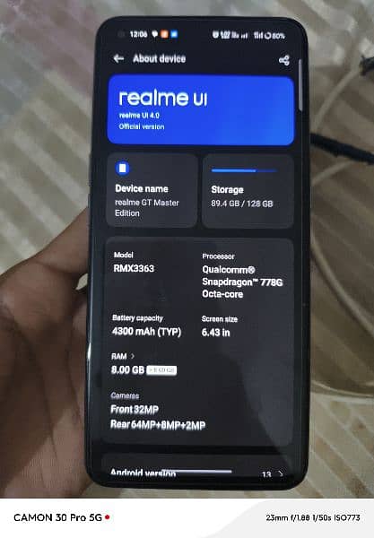 realme gt master edition 7