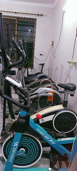 exercise cycle elliptical cross trainer airbike spin bike recumbent 0