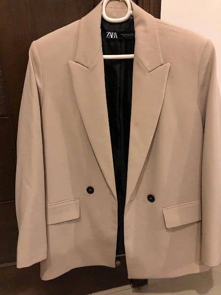 Zara Beige Blazer 0