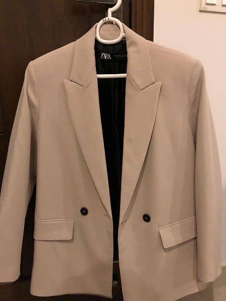 Zara Beige Blazer 1