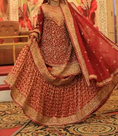 Wedding Dress / Bridal / Bridal Designer Dress/ Designer Farshi Lehnga