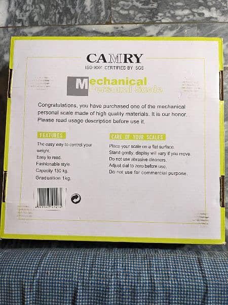 CAMRY MECHANICAL PERSONAL SCLAE 2