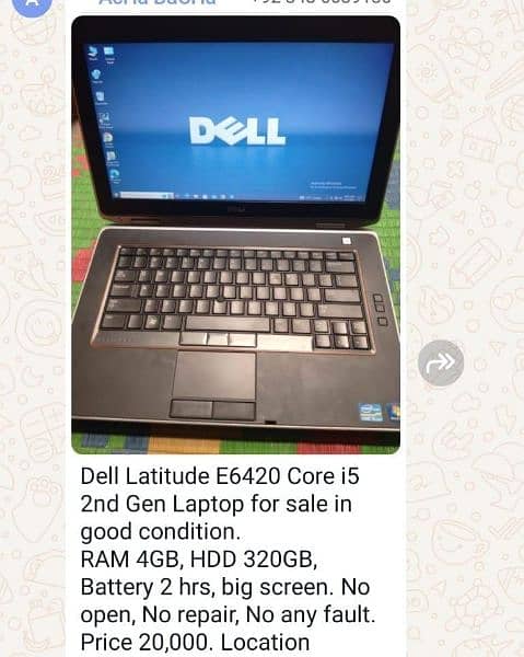 Laptop core i5 for sale 0