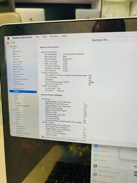 MacBook Pro 15” 2018 i7/16/512 4GB GPU 2