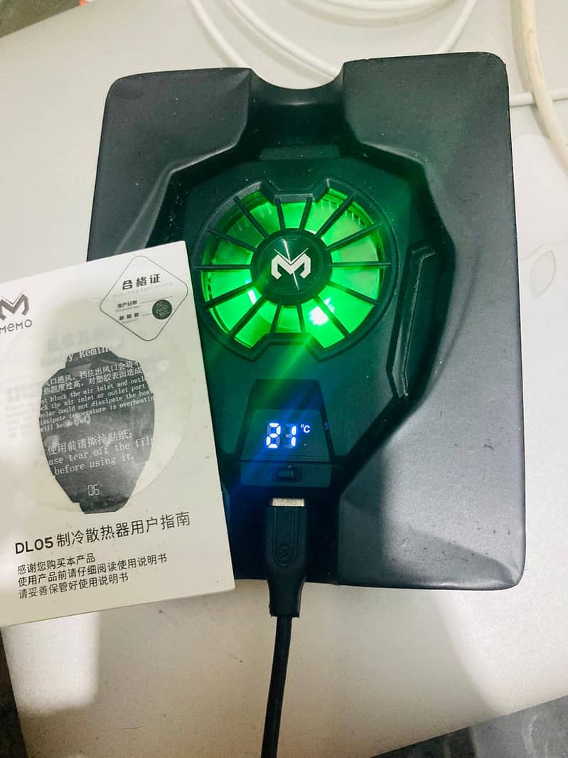 Memo Dl05 Extreme cooling fan for pubg 0