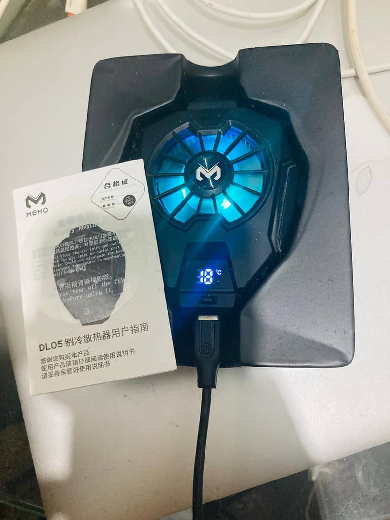 Memo Dl05 Extreme cooling fan for pubg 5