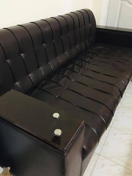 leather sofa set for sale. . . 2