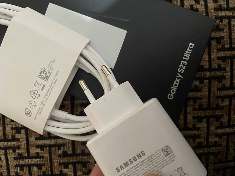 SAMSUNG S23 ULTRA KA 100% ORIGINAL CHARGER HY 3