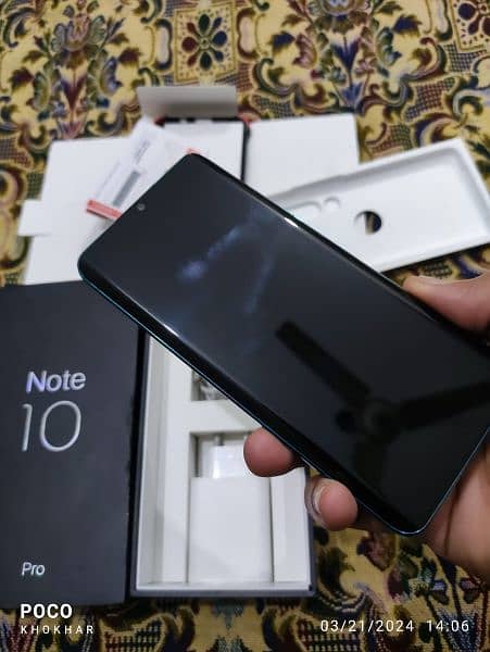 mi note 10 pro 256gb 12ram box back barek 0