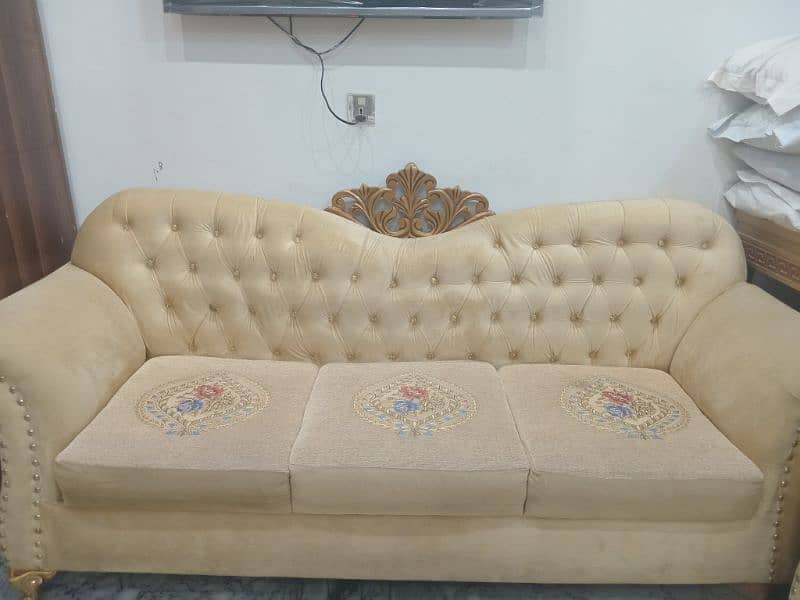 Wood sofa 3