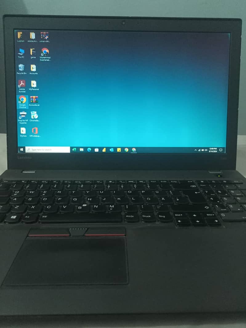 ThinkPad T560 RAM 8GB |SSD 250 | Intel(R) Core(TM) i5-6300U CPU @ 2.40 1