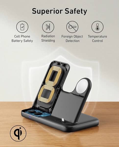 Anker ka 100% original 4 in 1 wireless charger hy 5