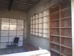 Kabads and chair&table for shop. medical store