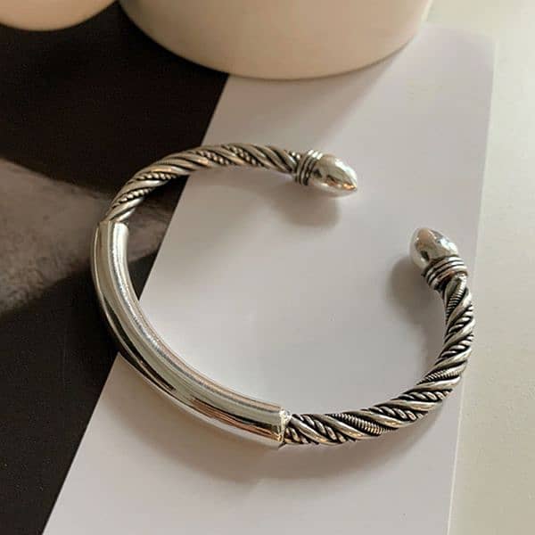 Korean bangle   braclet Cuff open 3