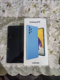 samsung a72 8/128 with box