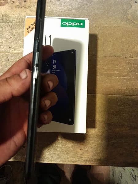 oppo f-11 Mobile 8/256 with box and charger 3